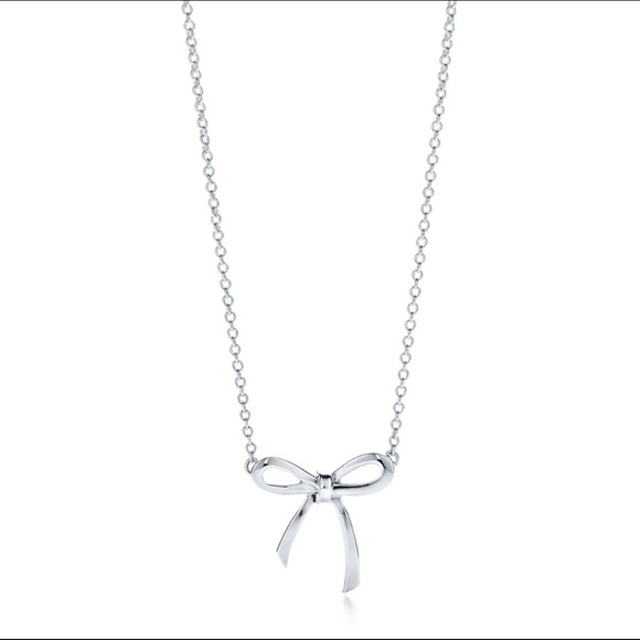 Tiffany and Co Mini Bow Necklace - Picture 5 of 8